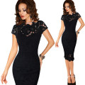 Women Elegant Sexy Office Dress Party Evening Dress